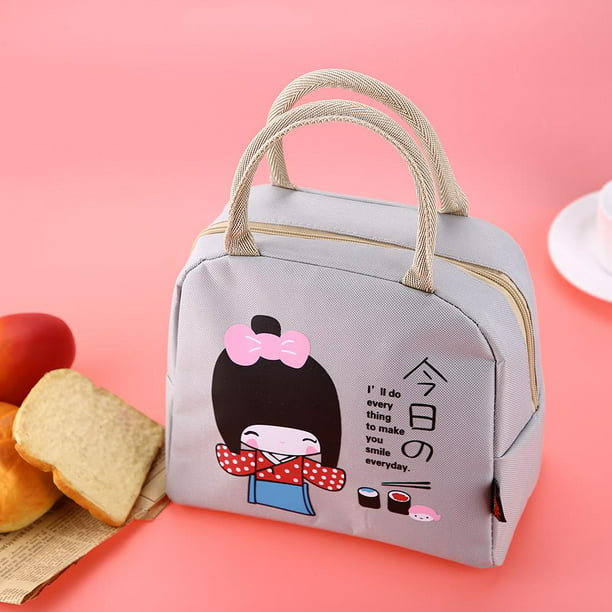 Mgaxyff School Lunch Bag,Kids Girls Adults Insulated Lunch Bag Work ...