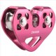 thumbnail image 5 of Polea de elevación externa Cable de acero de transporte de doble eje Expandir rojo doble en forma de corazón, 5 of 5