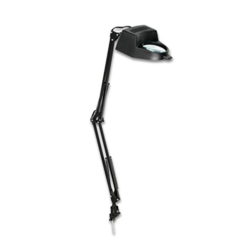 Xtricity Magnifying Desk Lamp with Spring Balanced Arm and Clamp Screw