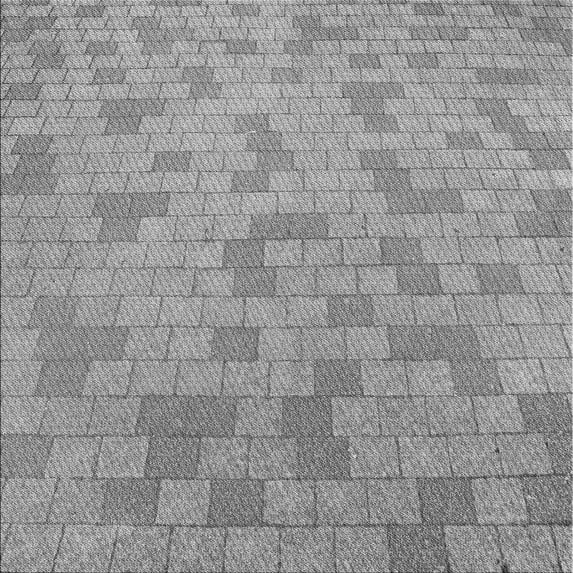 Ahgly Company Machine Washable Indoor Square Transitional Gray Cloud Gray Area Rugs, 7' Square