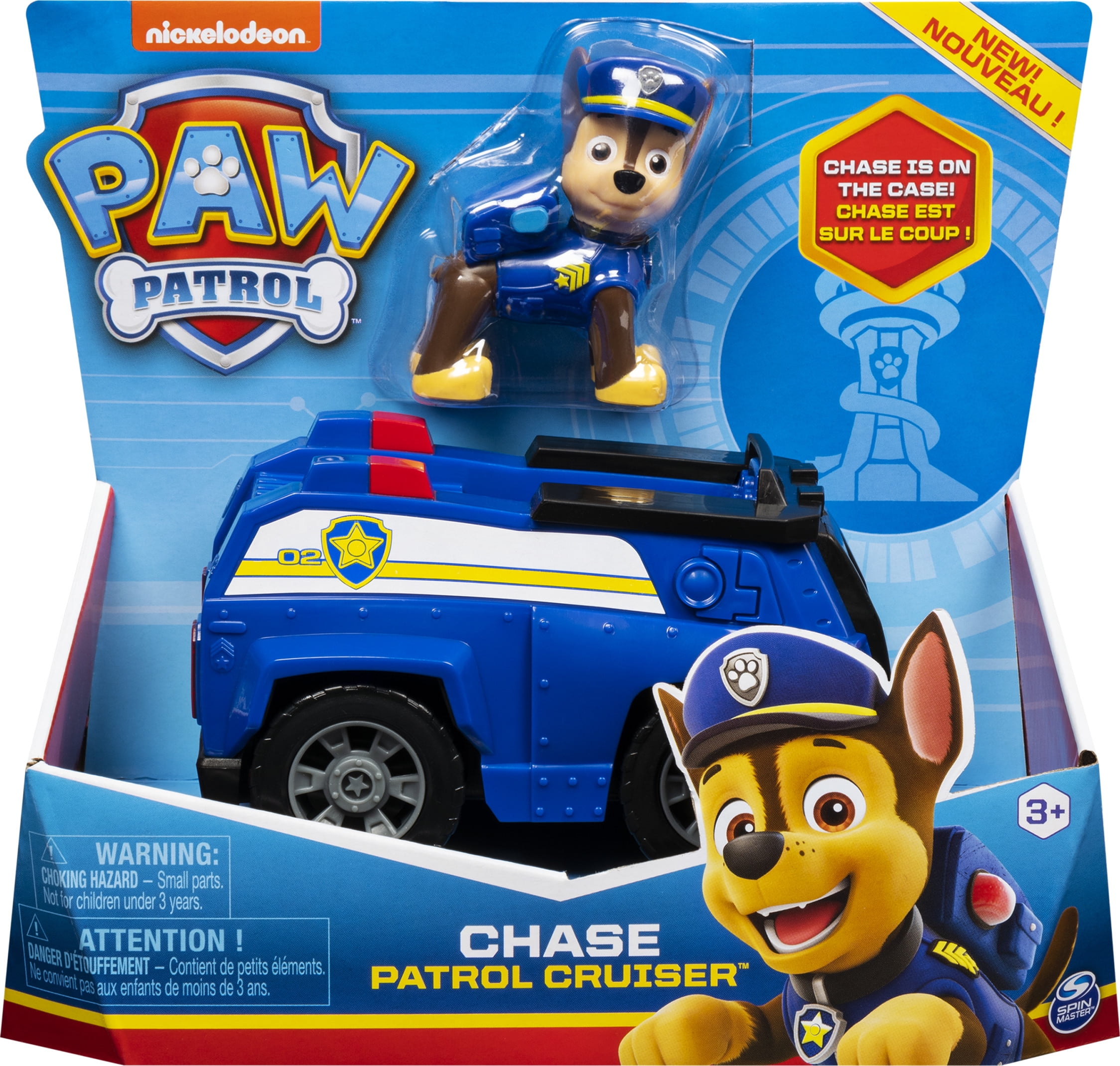 paw patrol vehicle with collectible figure