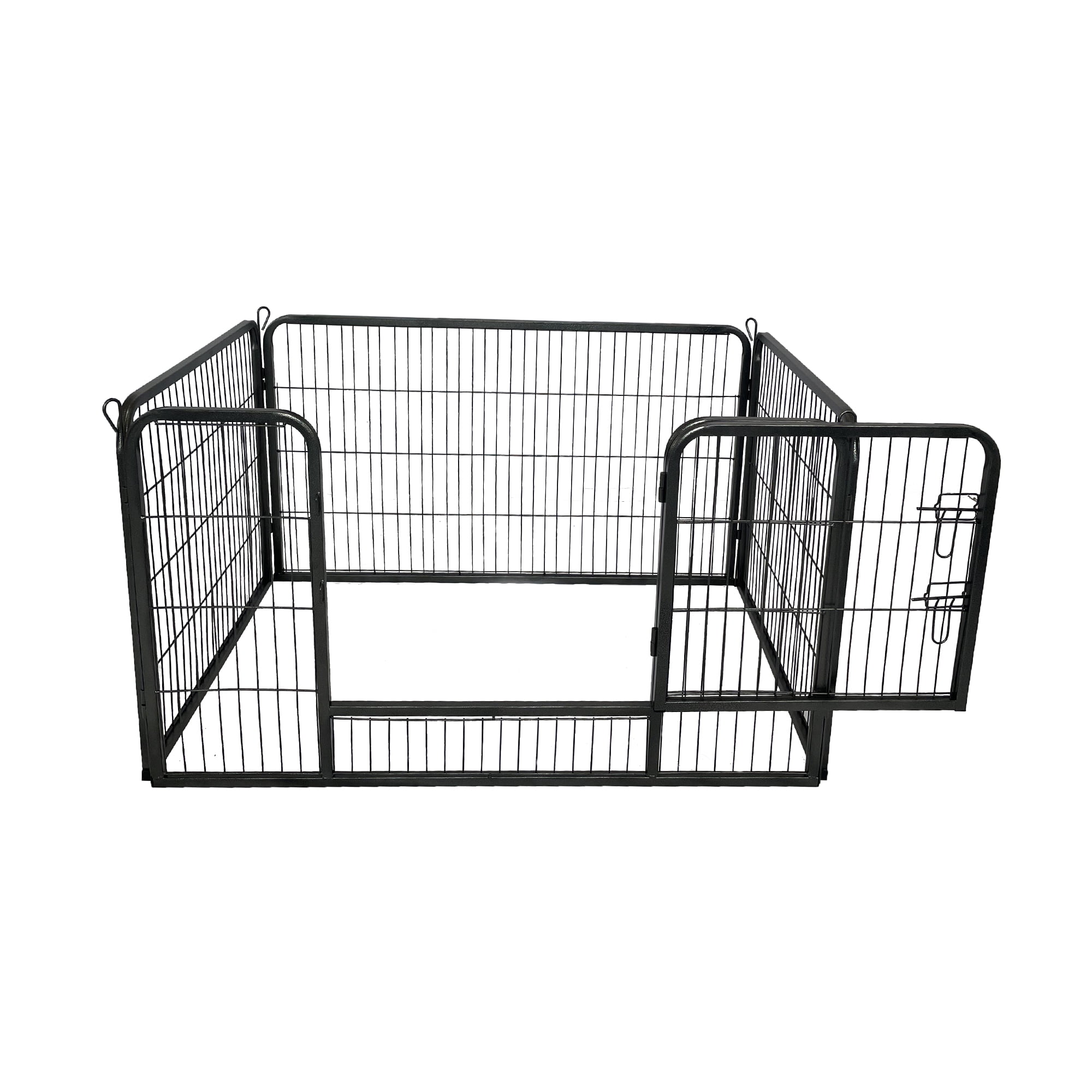 Luxvie Dog Playpen Designed for Camping, Yard , 28" Height for Medium/Small Dogs, 4Panels
