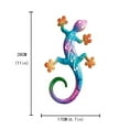 thumbnail image 2 of YOHAVEN Iron Art Wall Decor, Hollow Lizard Sculpture Hanging for Garden Patio Living Room Bedroom Indoor Outdoor Unique Home Decoration Gift, 2 of 2