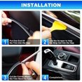 thumbnail image 3 of Car Interior Trim Strips - 16.4ft/5M Car Decor Universal Car Gap Fillers Automobile Molding Line Decorative Accessories DIY Flexible Strip Garnish Accessory with Installing Tool (Sliver), 3 of 4