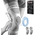 thumbnail image 1 of 2 Pack Knee Braces for Knee Pain, Compression Knee Sleeves with Patella Gel Pad & Side Stabilizers, Knee Support for Meniscus Tear, Arthritis, Joint Pain, ACL, Runner, Workout- FSA/HSA APPROVED, 1 of 1