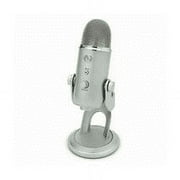 Blue Microphones Yeti USB Microphone (Silver) Bundle with Pop Filter