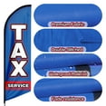thumbnail image 3 of Tax Services Feather Flag,8FT Tax Services outdoor advertising flag, Tax Services Business Flag,Tax Services Swooper Flag（FLAG ONLY）, 3 of 5
