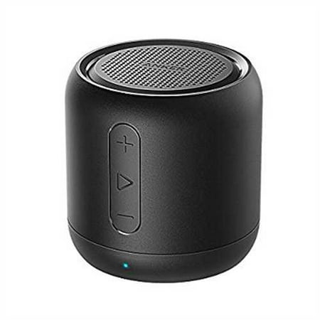 Anker SoundCore mini, Super-Portable Bluetooth Speaker with 15-Hour Playtime, 66-Foot Bluetooth Range, Enhanced Bass, Noise-Cancelling Microphone - (Best Bass Heavy Portable Speakers)