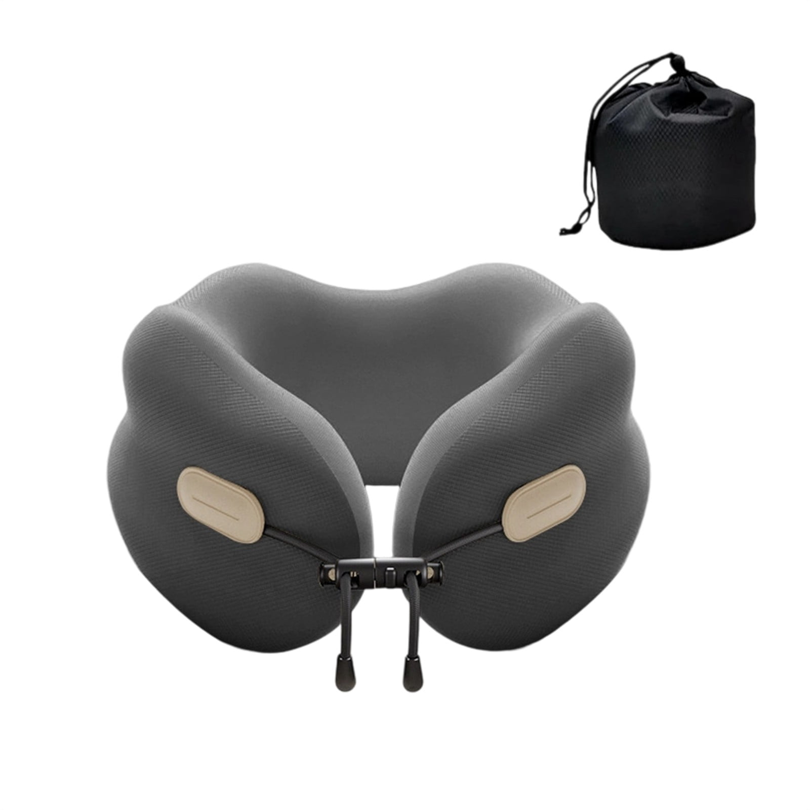 CanGonggg Travel Neck Pillow For Airplane Sleep With Ergonomic Support Practical For Camping And Travel Pillows for Girls Satin Or Silk Pillowcase Satin Travel Pillowcase Satin Pillowcases for Hair