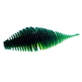 thumbnail image 4 of harayaa Soft Fishing Lure Worm Grub Maggots Lure for Trout Bass Freshwater Saltwater Green, 4 of 9