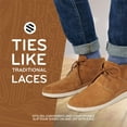 thumbnail image 4 of The Original Stretchlace | Elastic Shoe Laces | Round Stretch Shoelaces | Light Brown, 55 in (139 cm), 4 of 7