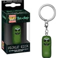 thumbnail image 2 of Funko 35929 ¡Pop! Llavero: Rick & MortyPickle Rick, Multicolor Funko POP, 2 of 2