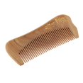 thumbnail image 3 of Peine de pelo de madera natural de dientes anchos Peine desenredador de antiestático Carácter Yuyangstore Peine de madera antiestático, 3 of 8
