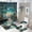 Ship-1, variant on Fantasy Ship Print Shower Curtain Set 4-Set Bathroom Decor Set Magical Night Scene Moonlight Includes Toilet Cover Mat ,U-Mat ,Floor Mat ,Shower Curtain with 12 Hooks,72inx72in