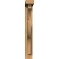 thumbnail image 2 of Ekena Millwork 3 1/2"W x 18"D x 26"H Funston Block Smooth Bracket w/ Offset Brace, Western Red Cedar, 2 of 25