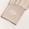 thumbnail image 5 of Ahabrexf Green Long Sleeve Kids Upf 50+ Sunscreen Jacket Lightw8 Zip-Up for Boys Girls Ages 3-4 Years, 5 of 9