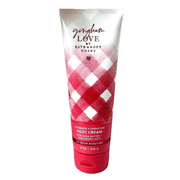 Bath & Body Works Signature Collection Gingham Love Ultimate Hydration Body Cream, 8 oz.