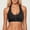 Black, variant on Front Closure Wireless Sports Bra For Women Absorption Supportive Suitable For Running And Fitness Bras 36c Sports Bras for Women High Support Pack Bras Pack Woman Sports Bra Womens Padded Bras 36 C