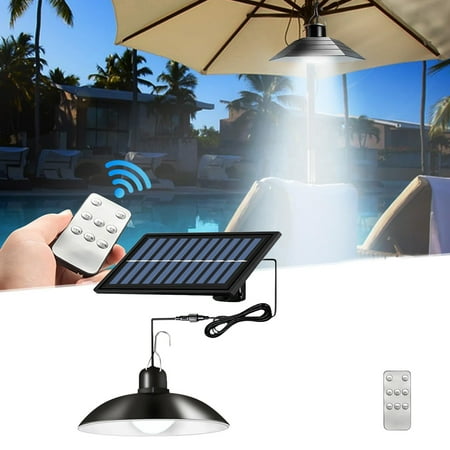 

Walmart Deals Garden Lamps Solar Outdoor Camping Hanging Light LED Remote Control Warming Tent Light Built In Battery Hook Charging Hanging Light For Beach Garden Party Outdoor Use by Hilehuti