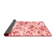 thumbnail image 2 of Ahgly Company Indoor Rectangle Abstract Red Modern Area Rugs, 4' x 6', 2 of 4