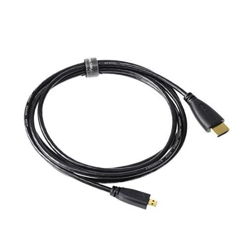 For Panasonic Lumix DMC-FZ2000 Micro HDMI 1m Cable Lead HDTV TV Gold Plated 