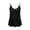 Black, variant on Asxite Womens Pajamas Fashion Casual Loose Breathable Spaghetti Strap Solid Sleep Shirt