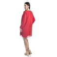 thumbnail image 3 of Vestido de mangas con relieve Roman Fashion /Juvenil, 3823 (Rojo) rojo M, 3 of 5