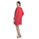 thumbnail image 3 of Vestido de mangas con relieve Roman Fashion Juvenil 3823 Rojo CH, 3 of 5