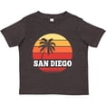 thumbnail image 3 of Inktastic San Diego California Vacation Retro Sunset Boys or Girls Toddler T-Shirt, 3 of 5