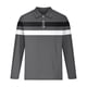 thumbnail image 4 of Blusa y camisa de manga corta con cuello vuelto Camisa casual de manga larga para hombre con cuello de manga corta estampado Top/camisa para hombre, 4 of 5