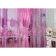 thumbnail image 3 of Cortina Cortina Cortina Cortina de Ventana Mantón de Ventana Mantón de Hoja-Violeta Macarena Floral Cortina, 3 of 8