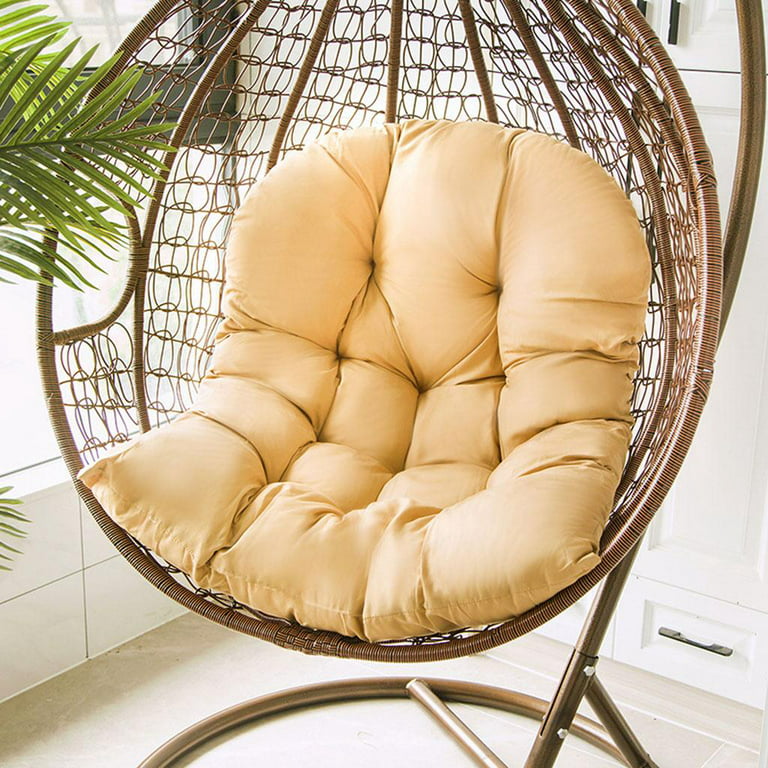 Outdoor Indoor Papasan Cushion Hanging Swing Egg Chair Garden Rattan chair  Mats