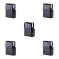 thumbnail image 3 of jesticaly Easy To Close And Open PU Cigarette Case For Business Cards Business Card Case Cigarette Cases Alligator black 5Set, 3 of 6