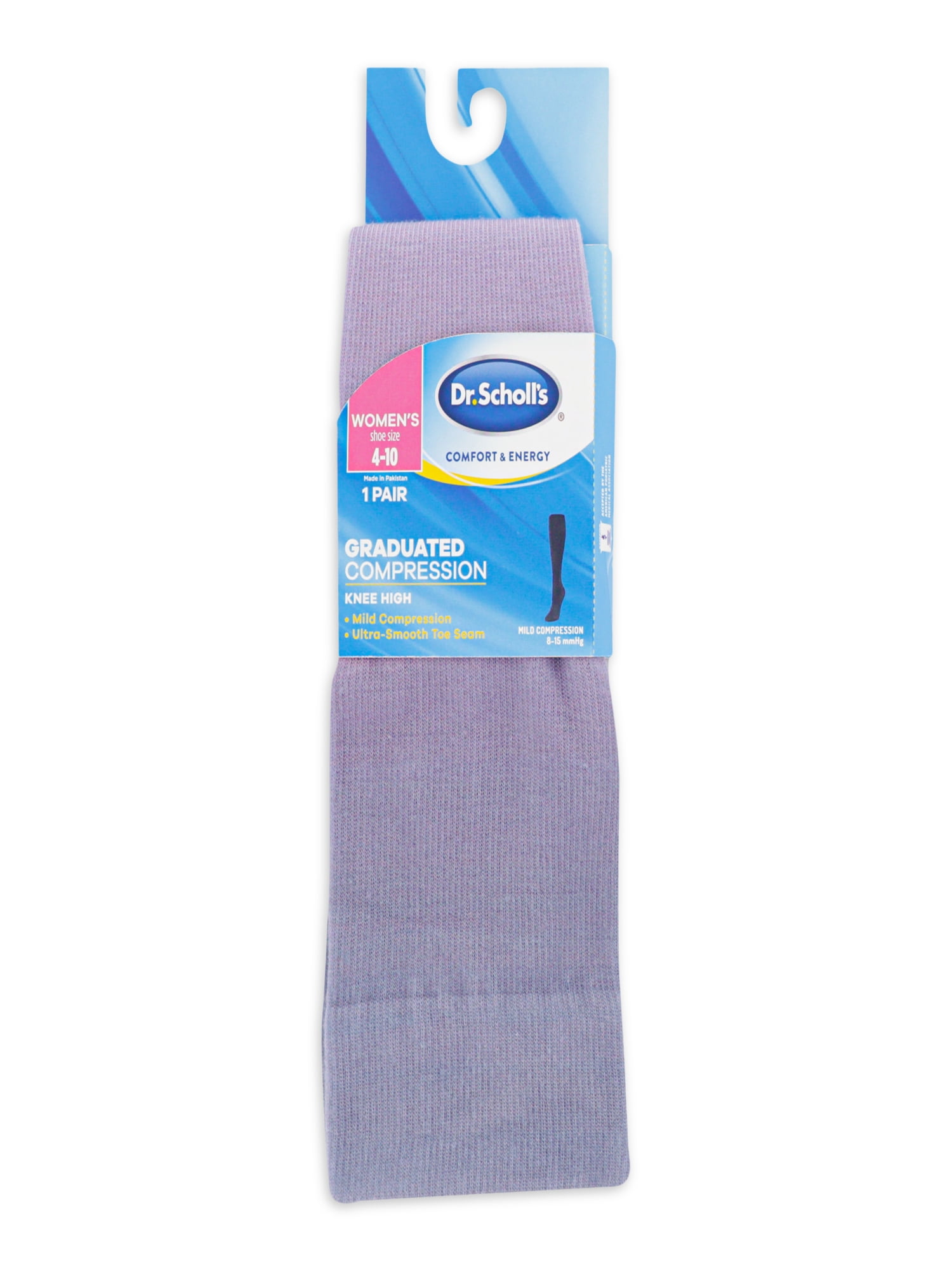 Dr. Scholl's Women's Graduated Compression Knee High Socks, 1 Pack