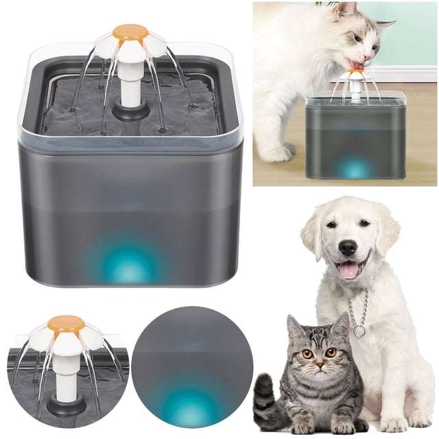 Fuente Eléctrica Bebedero Automático Suministros Riego para Silenciosos 2L