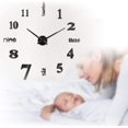 thumbnail image 5 of Pegatinas visuales 3D, reloj de pared artesanal, relojes de pared reutilizables para decoración del hogar, restaurante, oficina y hotel, 5 of 5