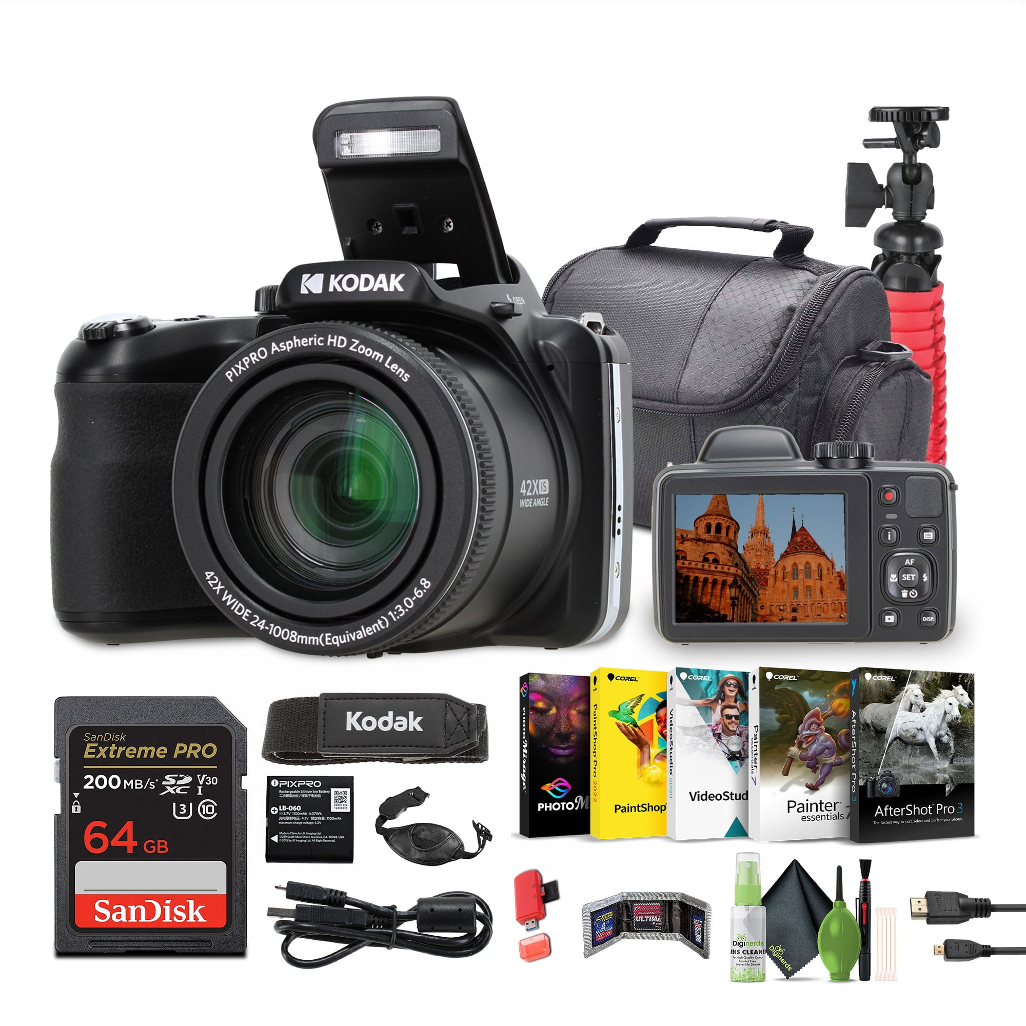 Canon PowerShot SX410 IS - 20MP Digital Camera, 40x Zoom, Point