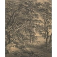 thumbnail image 2 of Thomas Hearne 15x18 Gold Ornate Wood Frame and Double Matted Museum Art Print Titled - River Landscape with Figures, 2 of 4