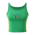 thumbnail image 5 of Essentials Womens Camisole Tank Tops Baby Tees For Brazil Crop T Graphic Tees For 90s Streetwear Summer Casual Basic Slim Fit Top Shirt Clothes, 5 of 8