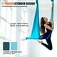 thumbnail image 5 of Columpio aéreo de seda y yoga VEVOR de 11 yardas con tela de nailon azul, 5 of 9