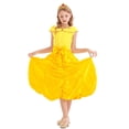 thumbnail image 4 of Vestido De Princesa Para Niñas, Camisola, Decoración Plisada, Disfraz De Actuación De Cosplay, Fiesta De Halloween, Graduación, Cumpleaños, Ropa Para Niños, 4 of 4