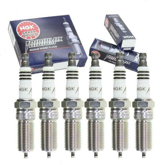 6 pc NGK Iridium IX Spark Plugs compatible with Ford Edge 3.5L V6 2007-2011