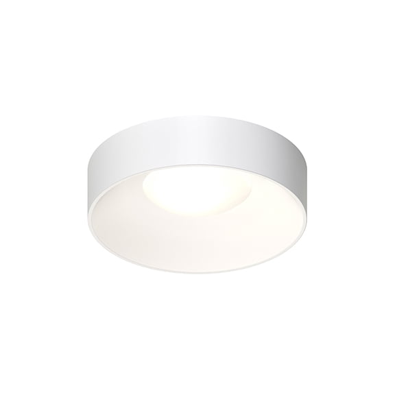 Sonneman 3735-14-30 Ilios 14" Wide Led Flush Mount Drum Ceiling Fixture - White