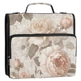 thumbnail image 5 of FORMRS Zipper Binder with Shoulder Strap 2-inch Ring 500 Sheet Capacity File Bag, Lace and Floral, 5 of 5