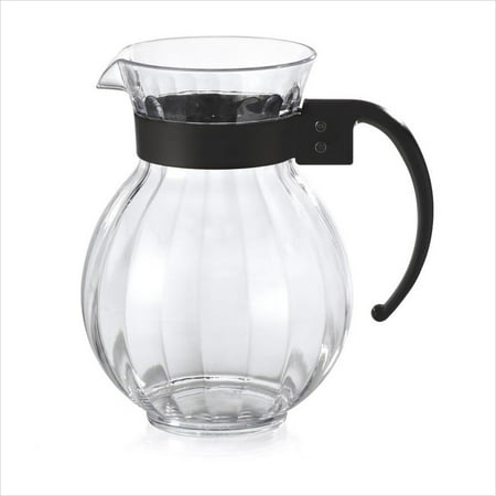 - 72 oz. 8 inch Tahiti Pitcher 8.5 inch Tall 2 Boxes of 6 Clear Polycarbonate/Case of 12