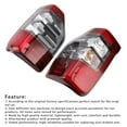 thumbnail image 5 of Pair LED Rear Stop Brake Tail Light Lamp For Mitsubishi Triton L200 2019-2023, 5 of 12