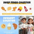 thumbnail image 4 of 71PCS Play Food Kids Kitchen Toy Set with Cash Register, Pretend Play Kitchen Toys for Toddlers Boys & Girls, 4 of 7