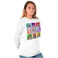 thumbnail image 5 of XOMG POP Party Like Popstar Album Women's Long Sleeve T Shirt Brisco Brands S, 5 of 6