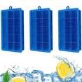 thumbnail image 1 of Ice Cube Trays Ice Cube Molds, Whisky Ice Cube Tray, Easy Release， Flexible, 1 of 5