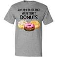 thumbnail image 3 of Inktastic Just Skip to the Part Where There's Donuts T-Shirt, 3 of 5